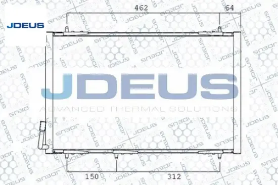 Klima Radyatörü 206 1.4/1.6/1.8 98->(721m50) 6455.W7/ 6455.X9/ 6455.Y0/ 645 resmi