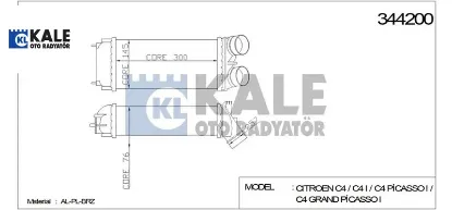 Turbo Radyatörü 308-3008-5008-c4-ds5 Ep6dt 1.6thp resmi