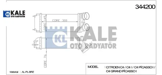 Turbo Radyatörü 308-3008-5008-c4-ds5 Ep6dt 1.6thp resmi