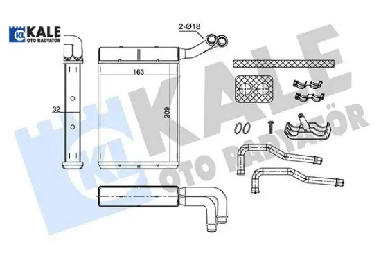 Kalorifer Radyatörü 407-c5 Kale Radyatör  6448.N0   352865 resmi