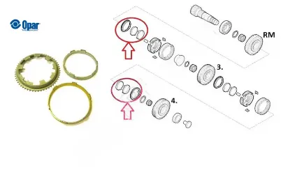 Senkromenç Ducato-jest-egea Opar  55253810 / 2210048AA   55253810 resmi