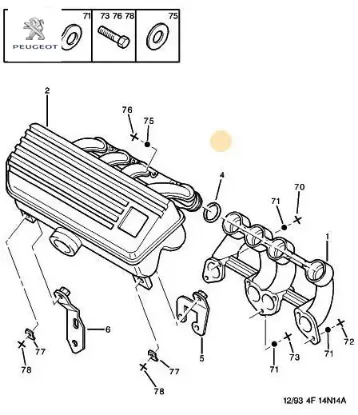 Oring Lastiği Peugeot    CITROEN 0365.20 resmi