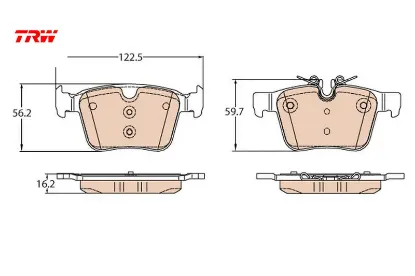 Arka Balata Volvo S90 16=> V90 V60 Xc60 Xc90 14=> Jaguar Xe Landrover Discovery Rangerover Evoque 14 resmi