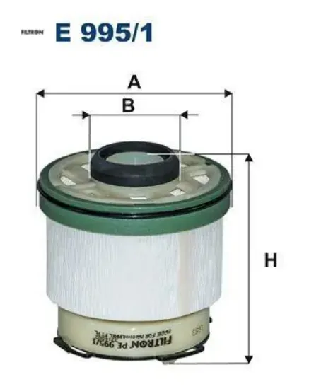 Yakit Filtresi Ranger 2.2tdci 11> Filtron  AB399176AC/ 1725552   PE995/1 resmi