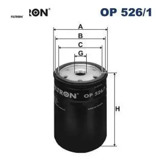 Yağ Filtresi Audi, Desta, Jaguar, Linde, Seat, Volkswagen resmi