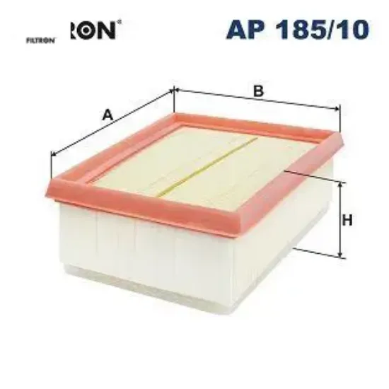 Hava Filtresi Qashqai Filtron  165463205R   AP185/10 resmi