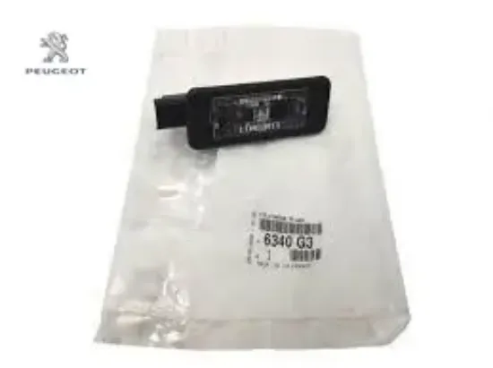 Plaka Lambasi 208 Peugeot    CITROEN, PEUGEOT 6340.G3 resmi