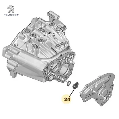Şanziman Arka Kapak Contasi Boxer Iii Peugeot 9818170480 resmi