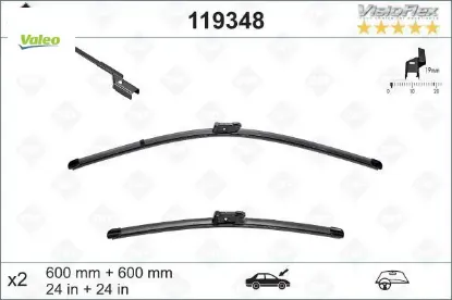 Silecek Supurgesi Takimi 600mm / 600mm Mercedes W204 S204 C218 X218 W212 C207 Swf A2048203145  resmi