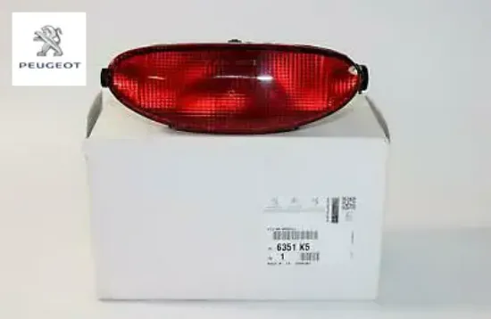 Arka Tampon İlave Stop 206 Peugeot  6351.K5  PEUGEOT 6351.K5 resmi