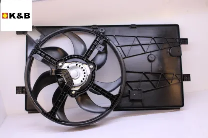 Fan Motoru+davlumbaz   Bipper-fiorino 1.3-1.4hdi-jtd K&b  1616307580/ 1253.R3  PEUGEOT, CITROEN, FIAT TMP0325 resmi
