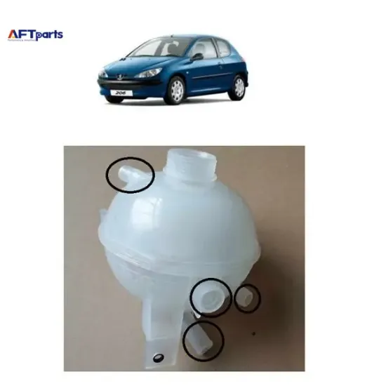 Yedek su deposu genlesme kavanozu p206-p307-c2-c3 1.4 1.6 16v 2.0 hdi 16v 4 girişli 1323.77/ 1323.28/ 1323.86/ 1323.Z8 resmi