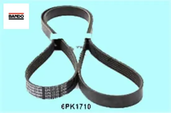 Alternatör kanallı kayışı 6pk1710 combo e-ınsıgnıa a-206-xsara-fıesta 1.4hdi-berlıngo-partner- 407-c 5750.Vq/ 5750.Ya/ 5750.Xr resmi