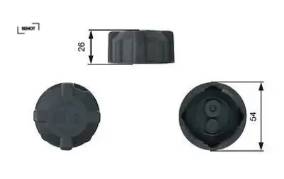 Genleşme kavanoz kapağı 1.0 bar 207-expert-boxer-jumpy siyah 1325237080 resmi