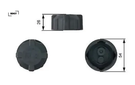 Genleşme kavanoz kapağı 1.0 bar 207-expert-boxer-jumpy siyah 1325237080 resmi