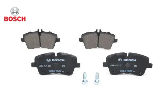 Fren balatası on mercedes w202 w203 cl203 c209 r171 a0054206220 resmi