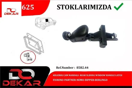 Kelebek cam mandalı arka fıorıno-partner-nemo-bıpper-berlıngo 8582,44 resmi