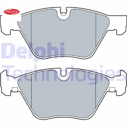 Fren balatası on bmw f10 f11 f18 34118847064 resmi