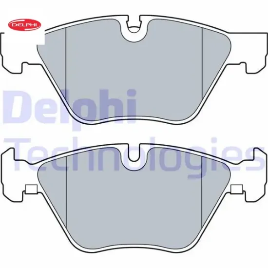 Fren balatası on bmw f10 f11 f18 34118847064 resmi