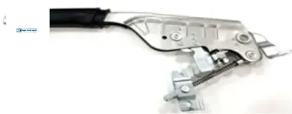 El fren kolu tabancası doblo krom düğme 735299364 resmi