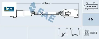 Oksijen sensörü p206-p307-p308-partner-astra-c3 8200052063-1628.Ny-1618.R0-1628.Kn resmi