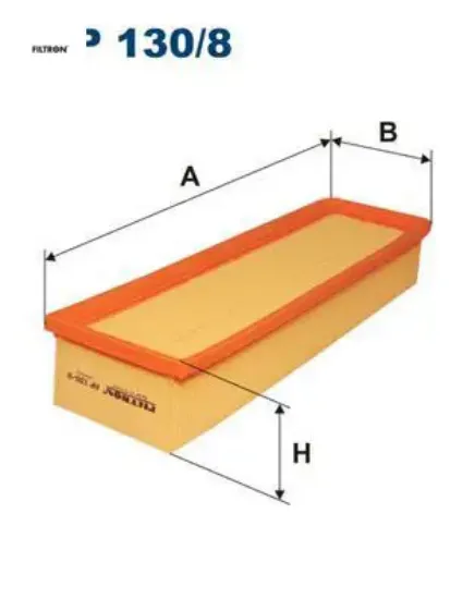 Hava filtresi partner-berlıngo 1.4-1.6 16v 96 c2- c3 1.4-1.4i-1.4 16v 02 207 1.4-1.4 16v 06 1444.Ec/ 1444.X1/ 1444.Ee/ 1444.Ef resmi