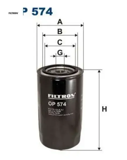 Yağ filtresi t4 aaf-acu-aen-aeu 90-03 - lt28-35 - lt40-55 82-96 - 740-940-960 074115561/ 075115561/ 1328162 resmi