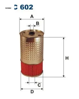 Yağ filtresi w201-w202 a6011840025 resmi