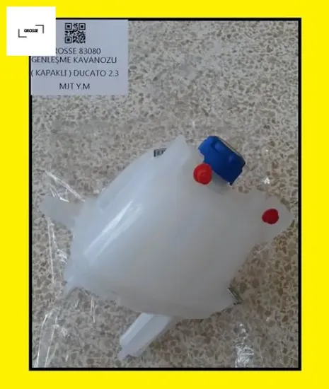 Genleşme kavanozu ducato ııı-boxer ııı-jumper ııı 2.3 radyatör ek su deposu 1323.Kj/ 1358583080/ 1323.Cy resmi