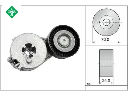 Gergi rulmanı v kayışı    a4-a5-q5-exeo-amarok 06h903133f/ 06h903133g resmi