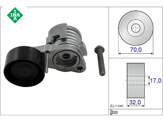 Gergi rulmanı v kayışı     523-528-530 08-> 11287582761/ 11288620022/ 7582 resmi