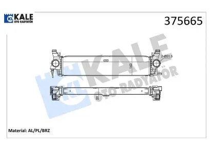Turbosarj radyatoru vıto w447 14 a4475010501 resmi