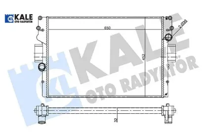 Radyatör (mekanik versiyon)  daıly ııı 504045487/ 504045489 resmi
