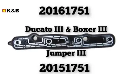 Sol stop lamba tablası (duyu) boxer ducato 2006>14 1606664080/ 1366454080/ 1355856080/ 20161751 resmi