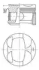 Piston+segman (0.50) p207-p208-p308-p508-p2008-p3008-partner-berlıngo-c3-c4-c5-ds3-ds4 1.6 vtı 0628.T1/ 1631729180/ 7137720000 resmi