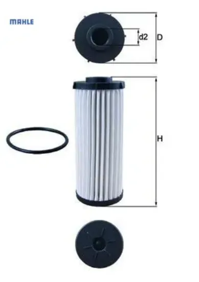 Hidrolik filtre golf 7-passat15 tıguan 07 t5 09-15 t5 15 q3 11 2.0tdı-tfsı otomatik şanzuman 0bh325183b/ 0bh325183a/ n91084501 resmi