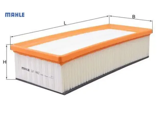 Hava filtresi caddy ııı-golf v-vı-plus-jetta ııı-ıv-passat-a3-altea-leon-toledo-octavıa-superb 1.4-1 1k0129620e resmi