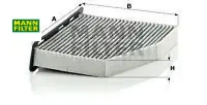 Polen filtresi karbonlu    caddy ııı-jetta ııı-passat-touran-golf v 1.4tsı-1.6tdı-1.8tsı-1.9tdı-2.0t 1k1819653/ 1k1819653a/ 1k18196 resmi