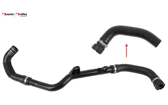 Radyatör üst hortum    boxer ııı-jumper 2.2hdı 06- 1606662280/ 1366739080/ plasti resmi