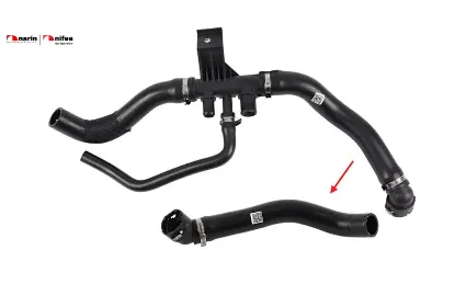 Radyatör çıkış hortumu plastik boru hariç jumper mınıbüs otobüs | relay jumper panelvan van | relay 1349150080/ 1351.Pk resmi