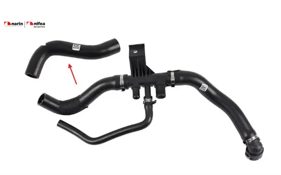 Radyatör çıkış hortumu plastik boru hariç jumper mınıbüs otobüs | relay jumper panelvan van | relay 1349150080/ 1351.Pk resmi