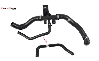 Radyatör çıkış hortumu plastik boru hariç jumper mınıbüs otobüs | relay jumper panelvan van | relay 1349150080/ 1351.Pk resmi