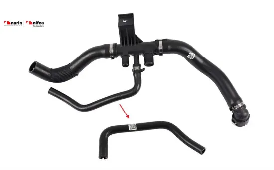 Radyatör çıkış hortumu plastik boru hariç jumper mınıbüs otobüs | relay jumper panelvan van | relay 1349150080/ 1351.Pk resmi