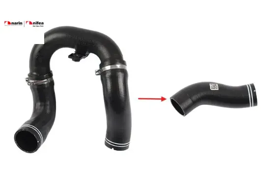 Turbo hortumu küçük plastik parça hariç new doblo 51832089 resmi