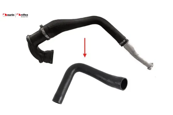 Turbo hortumu sağ 860408 astra j 1.3 cdtı/860167 / 860167 /  gm 13265272 resmi