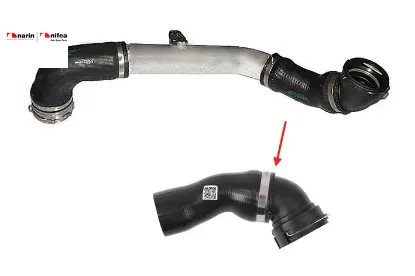 Turbo hortumu 5.25/5.30/5.35  e60/e61//ibraş 35220 nıfea resmi