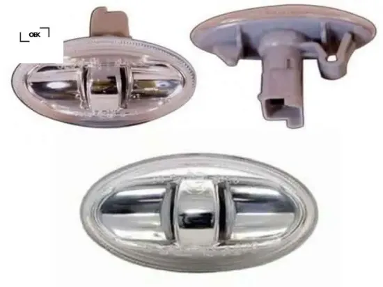 Ön çamurluk sinyali ampullü r/l ds 107-206-301-307-407-partner tepe c elysee-c1-c2-c3-expert-c5 8173 6325.G3/ 6325.G4/ 9680057480 resmi