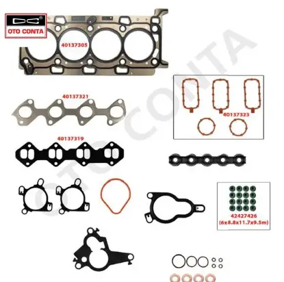 Üst takım conta skc li subap lastikli master ııı 2.3 dci 11 movano 2.3 cdti 10 m9t 7701479334/ 7701477452/ 95516098 resmi