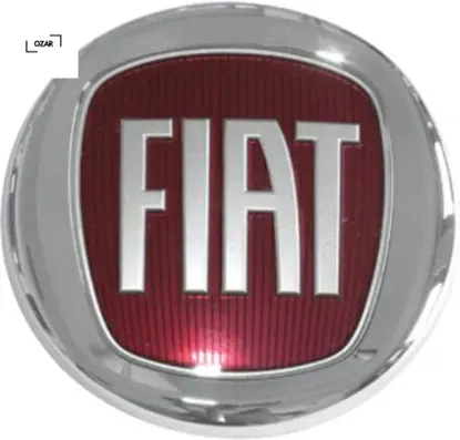 Panjur arması fıorıno 08 köşeli-bordo pimli 120mm 51785573 resmi