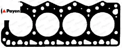 Silindir kapak contası 1.40 mm 2 çentik ducato-boxer-jumper-movano-master 2.8 hdı-jtd 8140.43s 99460983/ 0209.0e/ 4500884 resmi